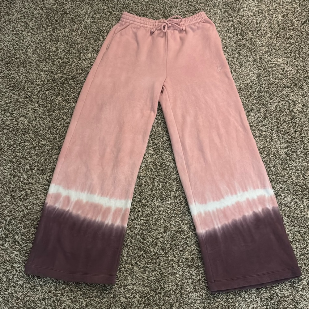 VS Pink Wide Leg Sweatpants